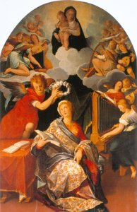 Saint Cecilia by Andrés de la Concha