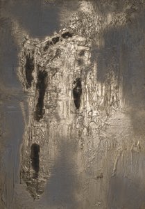 Metallic Grunge Abstract