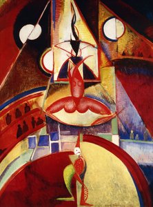 The Circus by Ángel Zárraga