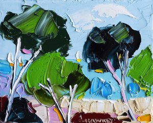 Bright Summer Landscape