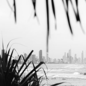 Coastal City Waves by Angela Hawkey