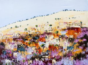 Vibrant Hillside Blooms