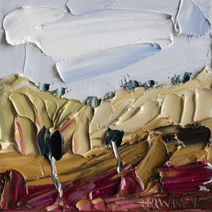 Vibrant Textured Landscape