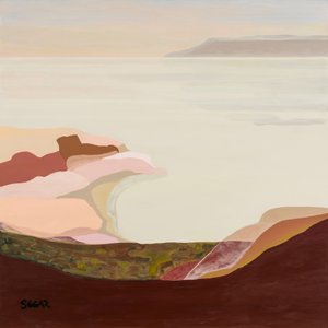 Abstract Coastal Calm