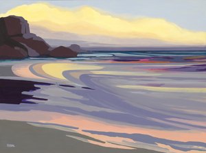 Coastal Sunset Glow