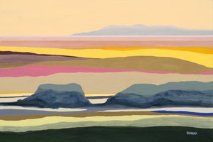 Layered Desert Horizon