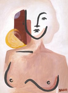 Serene Abstract Woman