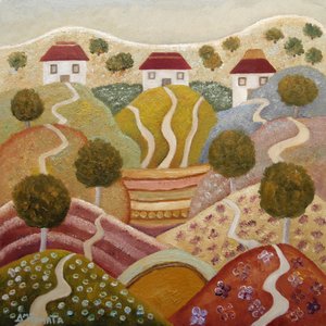 Charming Hillside Village