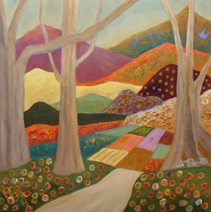 Colorful Field Path