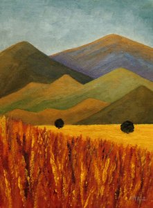 Golden Field Mountains