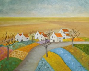 Peaceful Country Village