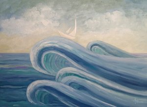 Sailing Blue Waves