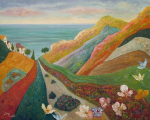Vibrant Coastal Path