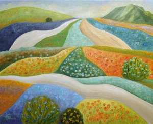 Vibrant Flower Fields