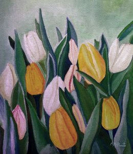 Vibrant Spring Tulips