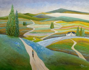 Winding Path to Home by Angeles M. Pomata