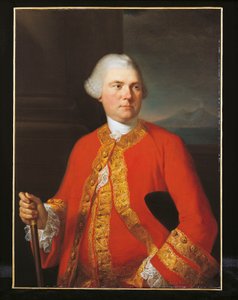 Portrait of Brownlow, 9th Earl of Exeter by Angelica Kauffman