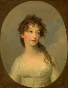Possibly Franciska Krasinska, Duchess of Courland by Angelica Kauffman