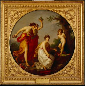 The Disarming of Cupid by Angelica Kauffman