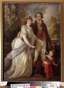 Family Portrait by Angelica Kauffmann