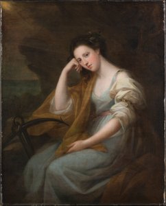 Portrait of Lady Louisa Leveson-Gower (1749/50-1827), later Baroness Macdonald, as Spes by Angelica Kauffmann