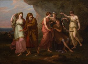 Telemachus and the Nymphs of Calypso