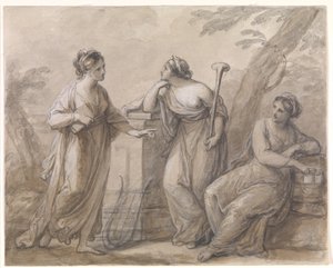 Three Muses in Conversation