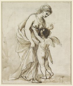 Venus and Cupid by Angelica Kauffmann