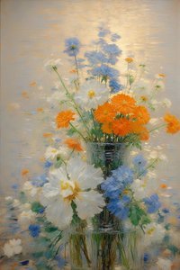 Florals 47, c.2022 by Angelita Hawke