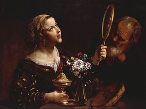 An Allegory of the Senses by Angelo Caroselli