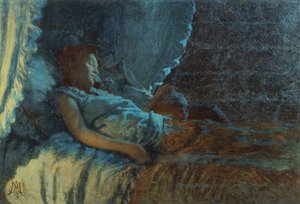 Happy Dawn by Angelo Morbelli