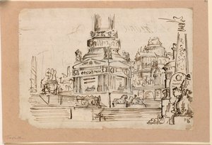 Stage Design, Pedestal of Monument