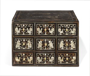 Table cabinet, late 17th century by Anglo Indian School