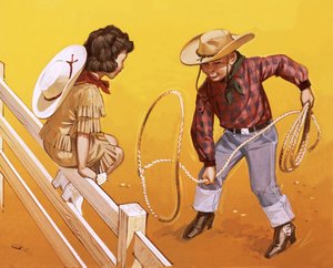 Children from the United States by Angus McBride