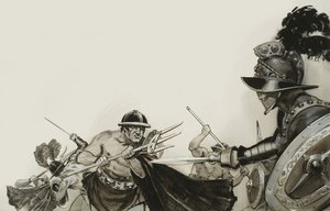 Gladiator Fights by Angus McBride