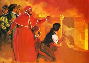 Pope Clement and His Followers Viewing the Sacking and Burning of Rome