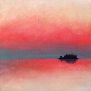 Serene Island Sunset