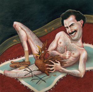 Borat by Anita Kunz