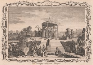 The Ceremony of a Japanese Marriage by Anker Smith