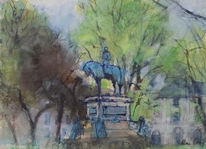 Charlotte Square, Edinburgh by Ann Oram