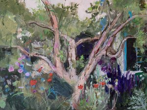 Mediterranean Garden by Ann Oram