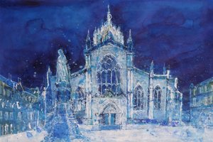 St Giles at Night