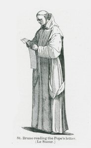 St Bruno Reading the Pope