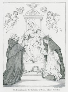 St Dominick and St Catherine of Siena by Anna Brownell Jameson