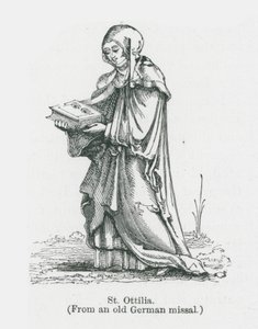 St Ottilia by Anna Brownell Jameson