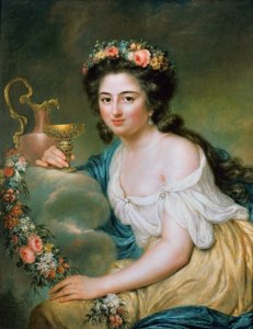 Portrait of Henriette Herz as Hebe by Anna Dorothea Therbusch