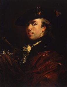 Portrait of a painter, Second Half of the 18th century