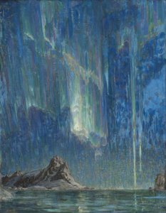 Northern Lights. Study from North Norway