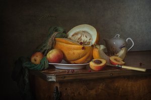 Rustic Autumn Still Life