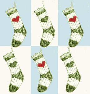 Christmas Stocking by Anna Platts